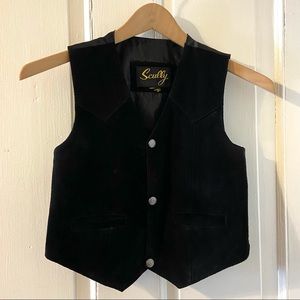 Scully Cropped Western Vest